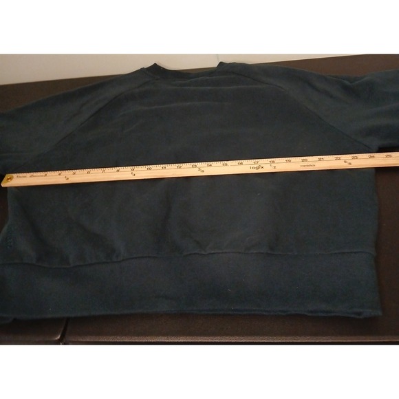 Athleta Forever Fleece Relaxed Crew Sweatshirt Cypress Women's Large Pullover - Picture 6 of 10